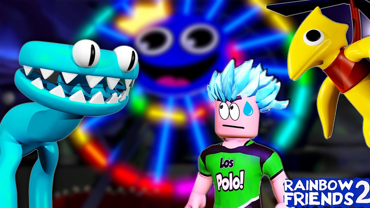 Vuelvo a Rainbow Friends capitulo 2, solo ante el peligro!! En español Roblox