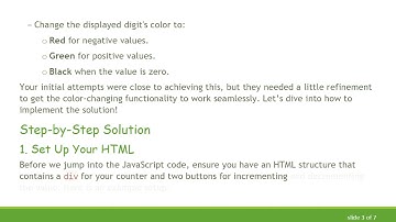How to Create a Responsive Counter with Color Changes in JavaScript