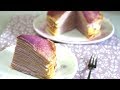 紫ミルクレープの作り方【スイーツレシピ】How to make Purple Mille Crepe