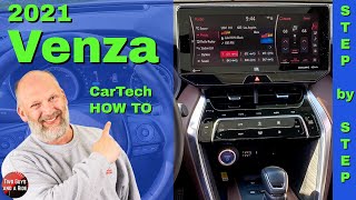 2021 Toyota Venza Limited   CarTech Infotainment How To