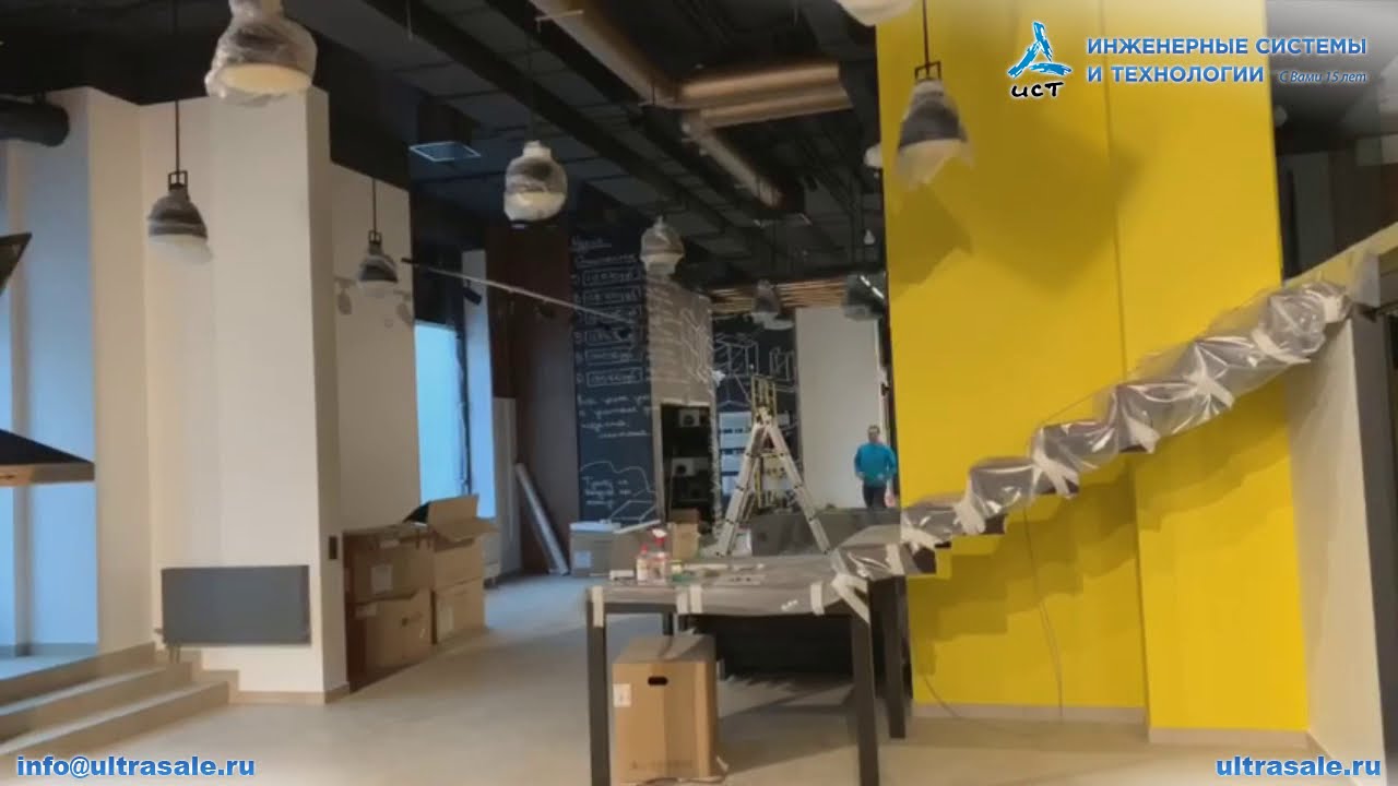 Проектирование и монтаж системы вентиляции и кондиционирования выставочного зала кухонь