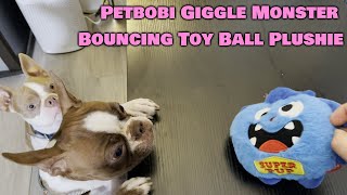 Dog Loves Petbobi Monster Giggle Ball Bouncing Ball Dog Toy screenshot 2