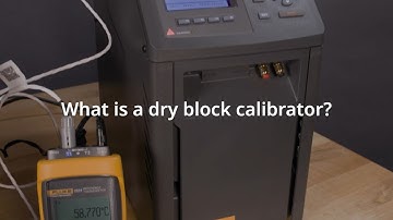 What is a dry block calibrator?