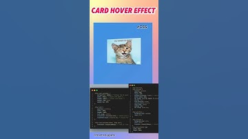 Card hover effect using pure css #shorts  #css