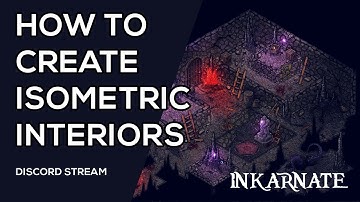 How to Create Isometric Interiors | Discord Stream