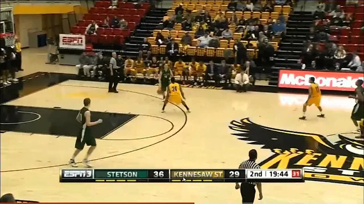 Nate Rucker Kennesaw State Vs Stetson Highlights