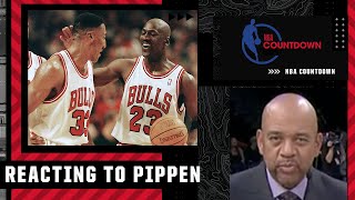 Michael Jordan's not the one who underrated Scottie Pippen - Wilbon reacts to Pippen | NBA Countdown