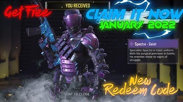 January 2022 New Redeem Code | CODM Codes | Redeem Code COD Mobile 2022