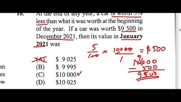 Question 18 | CXC CSEC June 2024 Multiple Choice SOLUTION