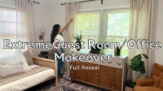 The Reveal of my DIY Guest Room Makeover | Office Makeover | Room Makeover on a Budget