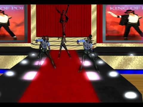 mickael Jackson second life 5 cymbeline.avi