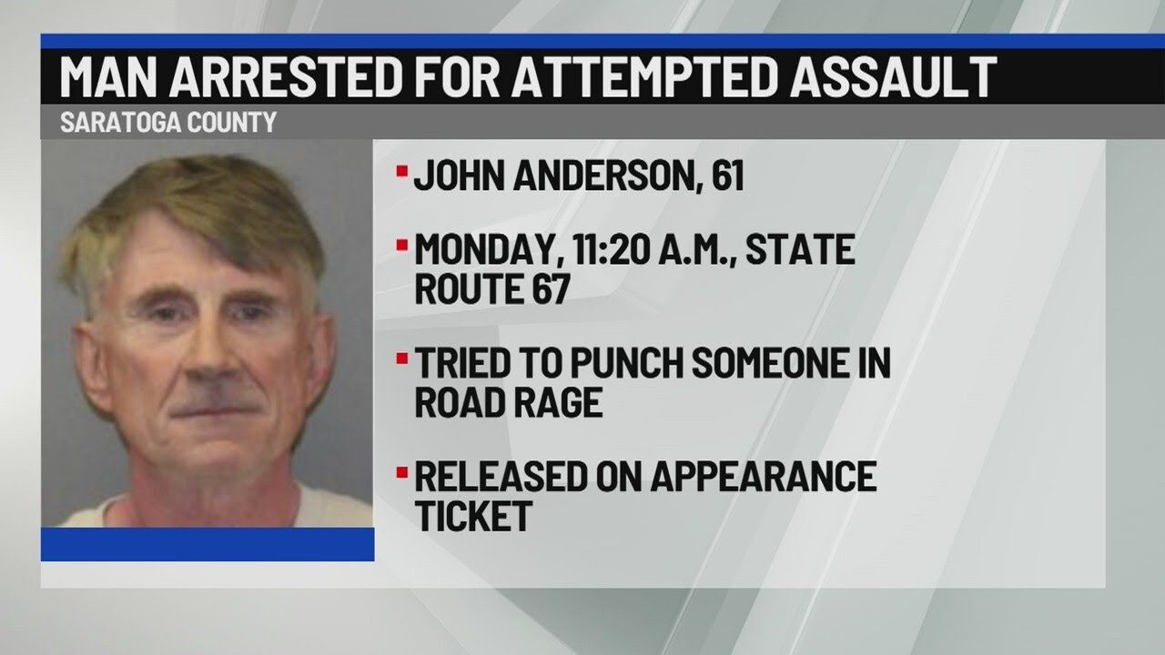 Man arrested for alleged attempted assault after road rage incident ...