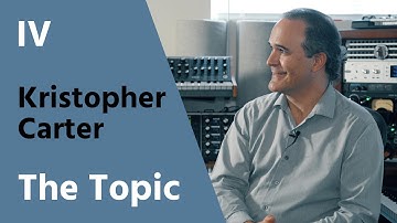 KRISTOPHER CARTER - Workflow and efficiency