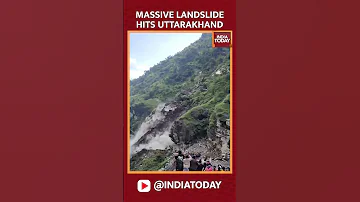 Uttarakhand Massive Landslide Near Chaitalkot Shuts Down Dharchula Tawaghat Highway India Today 