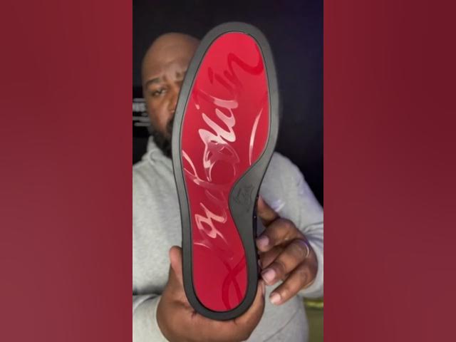 fake red bottoms vs real
