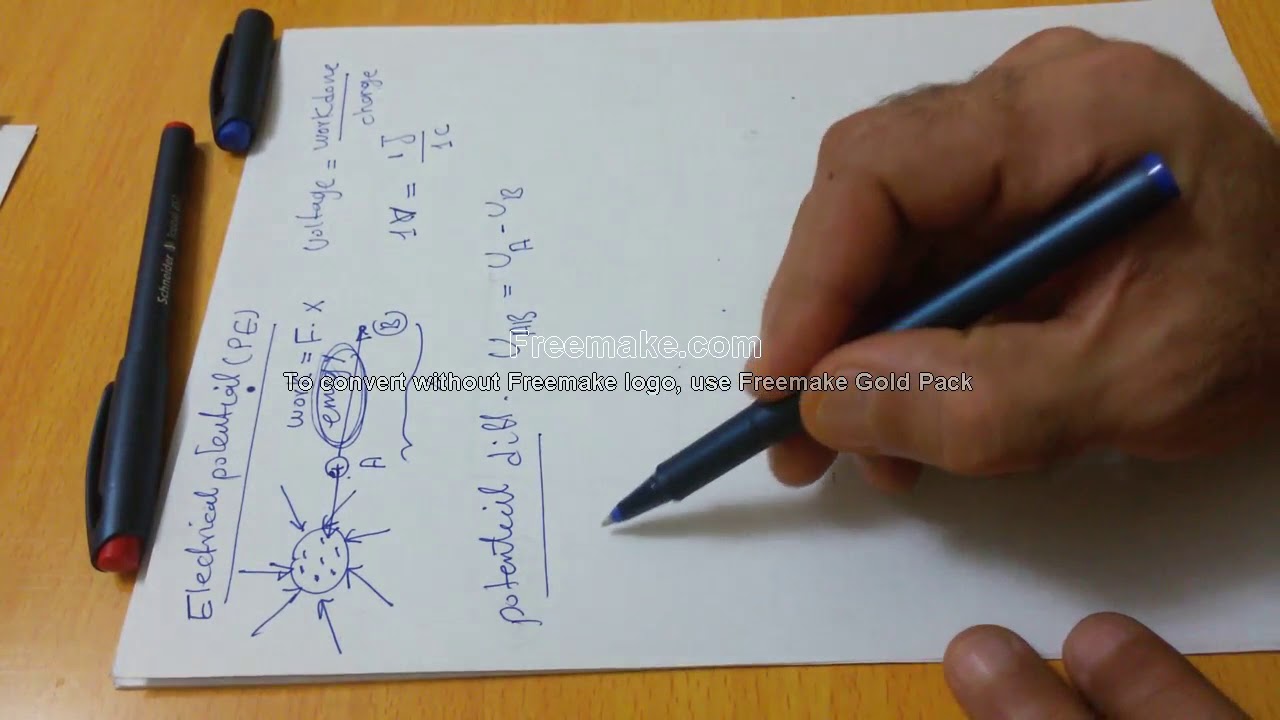 Electrical Circuits Analysis: Electrical Potential & Potential Difference ألجهد و فرق الجهد