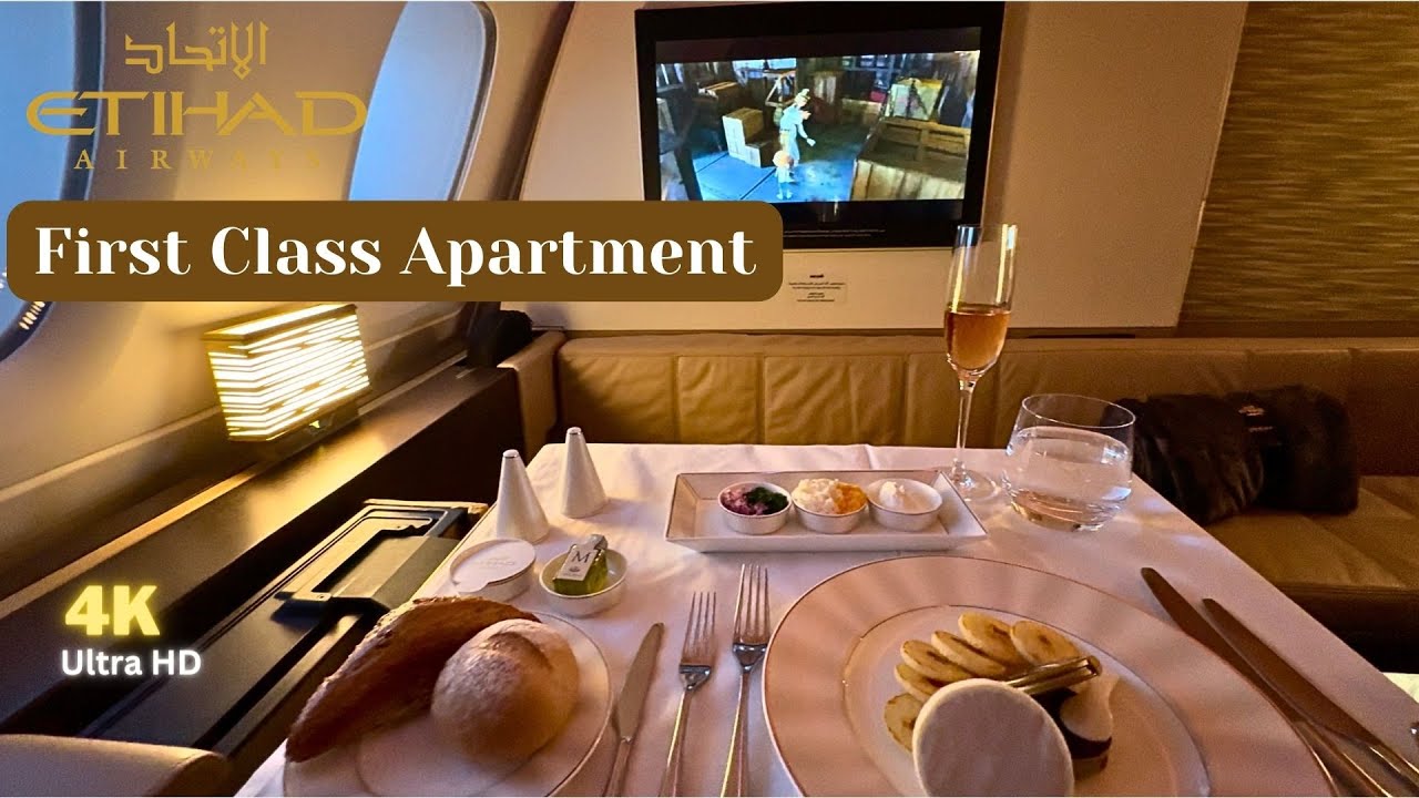 Enjoy Signature Caviar Service on Etihad Airways First Class Apartment | Full Trip Report