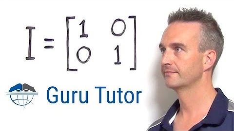 What is an Identity Matrix?