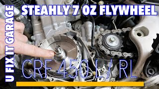 STEAHLY 7oz FLYWHEEL INSTALL - CRF 450L / CRF 450RL by U Fix It Garage 8,756 views 3 years ago 13 minutes, 31 seconds