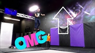 triple front flip at defy Bradenton in Florida