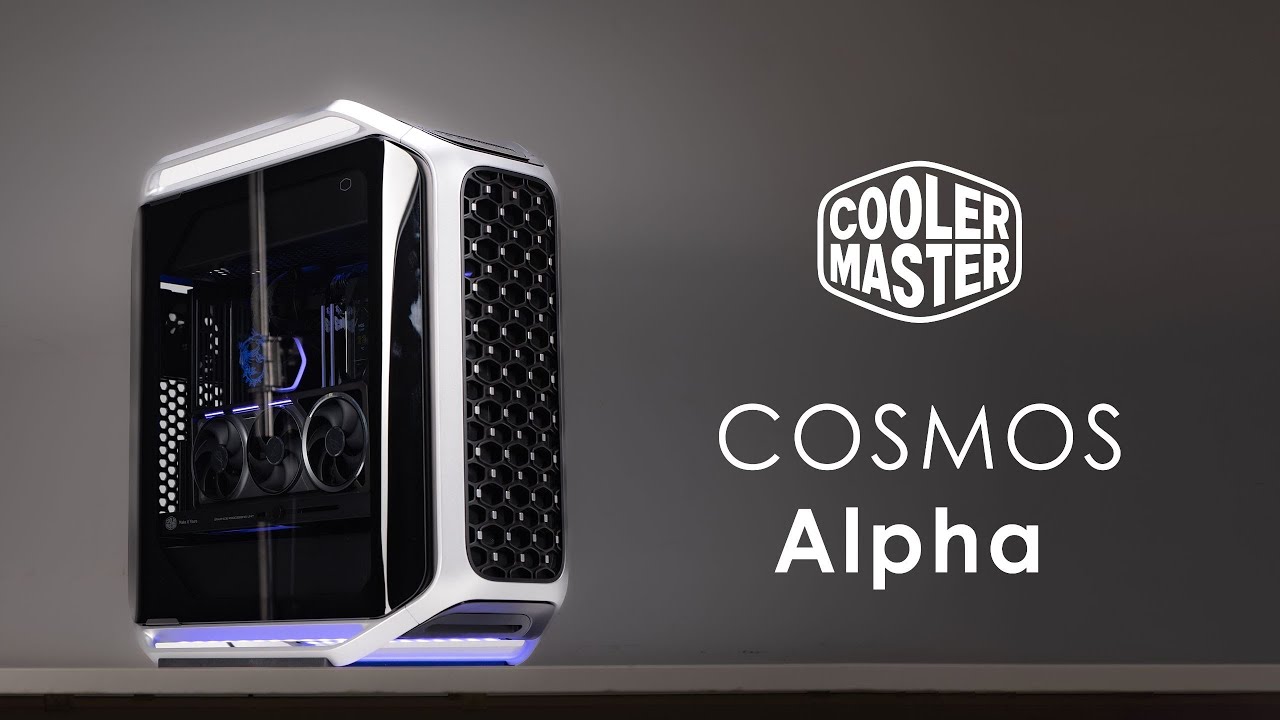 COSMOS ALPHA A New Flagship Cooler Master Gaming Pc Build! AMD