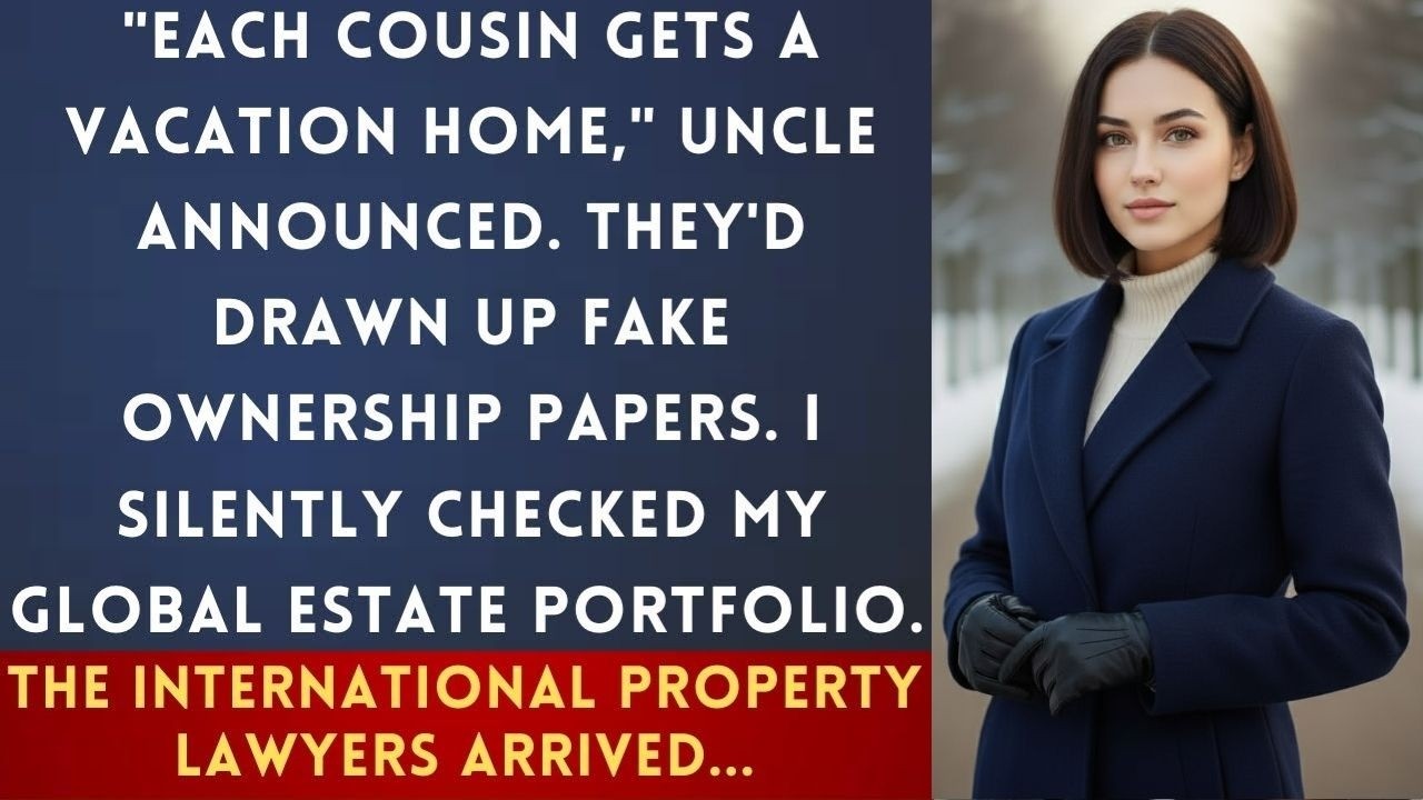 During Family Reunion, They Split My Properties—My Holdings Company Called Security