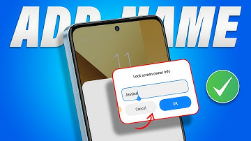 How to Add Your Name on Lock Screen in Xiaomi Mi Phones | Lock Screen Name Set