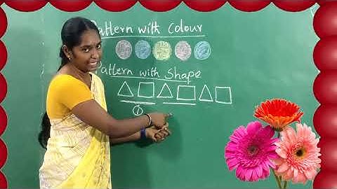 III std - Maths ( Patterns )