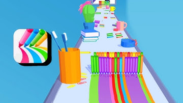 Pencil Rush 3D Max Level - All Levels Gameplay (iOS & Android) Walkthrough part 28