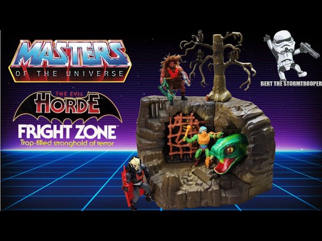 Figurine Fright Zone - Rocher Master He Man - Mattel - Occasion