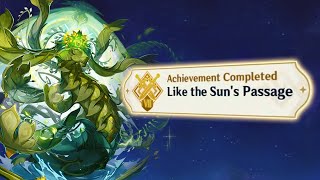 Challenger Series 7 (VIII) Apep Boss Like The Sun's Passage Achievement | Genshin 3.6 screenshot 5