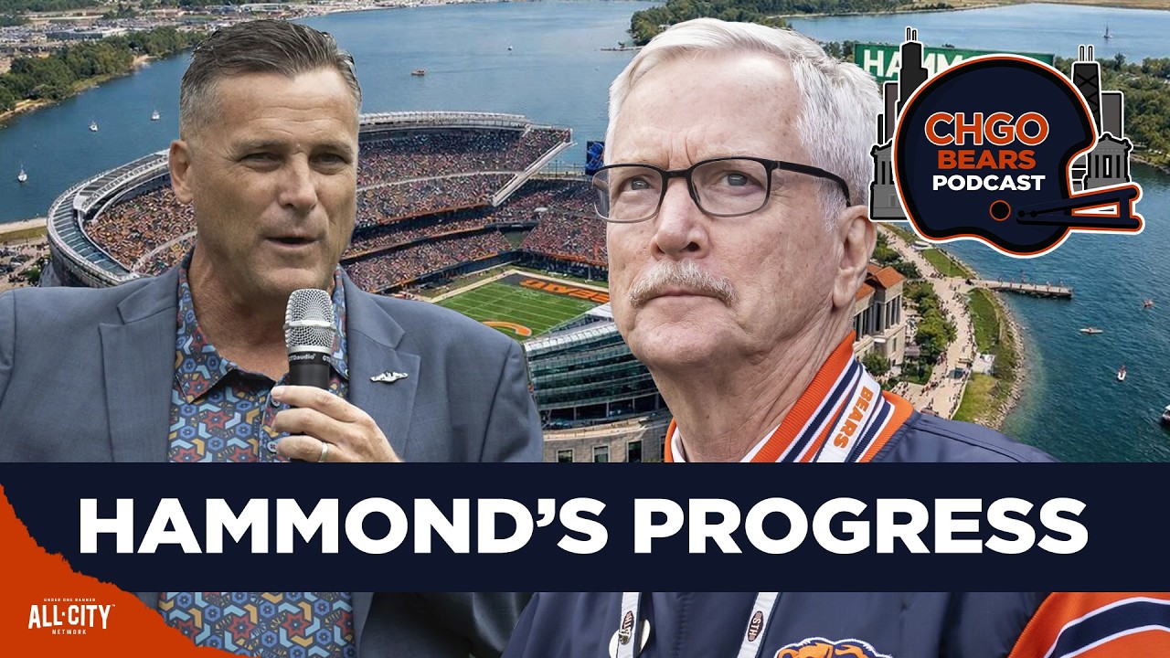 Part 2: PROGRESS REPORT: Hammond Mayor Thomas McDermott Gives Update on Stadium | CHGO Bears