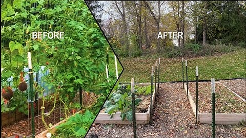 Trench Composting & End of Season Cleanup