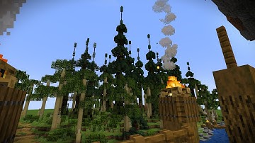 I Built A Custom Forest - Creative Minecraft Superflat World