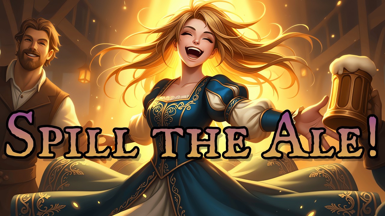 Medieval Tavern Song - Spill the Ale! | DnD Tavern Music (Lyrics Video)