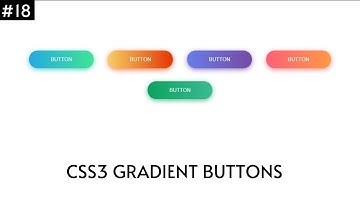 How To Create Gradient Buttons In Hindi For Beginners Part 18 || Gradient Tutorial In Hindi