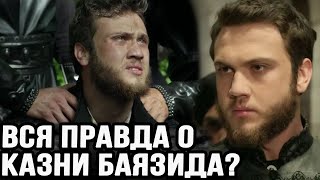 Подробности казни шехзаде Баязида. Как все было на самом деле?