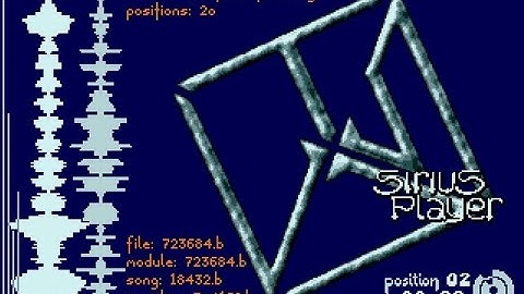 Sirius tracker player for Atari STe