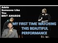 NEVER WATCHET THE LIVE PERFORMANCE!!! Adele performing Someone Like You BRIT Awards (REACTION)