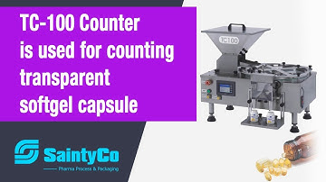 TC 100 Counter is Used for Counting Transparent Soft gel -SaintyCo