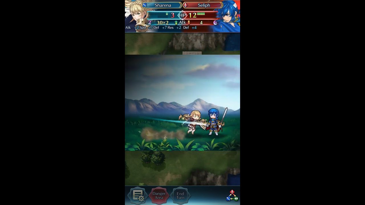 Fire Emblem Heroes - Lunatic Seliph & Deirdre Bound Hero Battle Quests