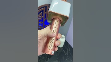 Micro cầm tay hát karaoke kèm loa cực kì đẹp và sang trọng