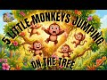 Five Little Monkeys Jumping on the Tree | Best Nursery Rhyme for Babies | Fun Factory Kids