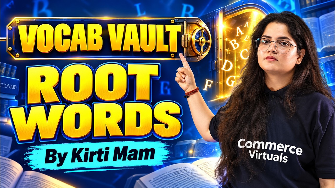 Root Words से Tough Vocabulary सीखें | CUET 2027 English | Vocab Vault ...