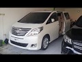 Toyota Alphard gak perlu mahal mewah nyaman hanya 380jutaan