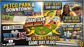 Petco Park Vlog: A Veteran's Padres Game Day with Vet tix!