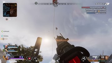 Apex legends , Wattson falls off cliff after killing me