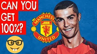 Ronaldo at Manchester United | Football Quiz