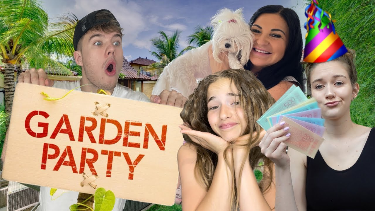 Charlie GARDEN PARTY + příprava🌳🥳🎉