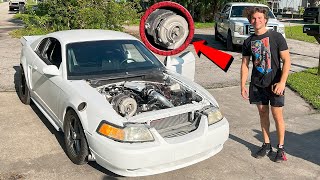 I BOUGHT THE MOST CLAPPED OUT, LS SWAPPED NEW EDGE MUSTANG RACE CAR EVER & IT HAS A HUGE TURBO?!